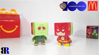 2023 Warner Bros 100th Anniversary McDonalds Happy Meal Set Collection | THE FLASH & THE MONSTER