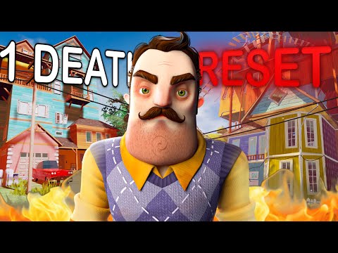 Hello Neighbor Alphas, But If I Die I Restart ALL OF THEM! 