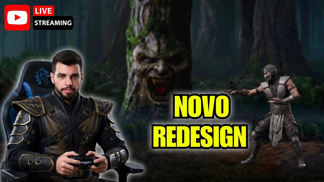 MORTAL KOMBAT TRILOGY REMAKE: Testando o NOVO VISUAL dos Personagens! 😱🔥