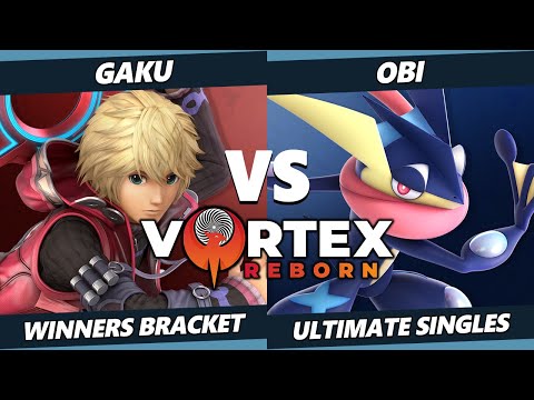 Vortex Legends 1 - Gaku (Shulk) Vs. Obi (Greninja) SSBU Ultimate Tournament
