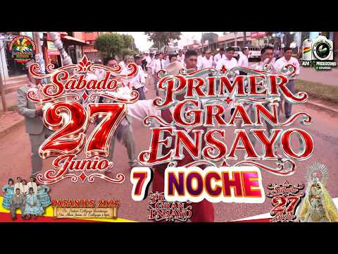 INVITACION ILLIMANI PRIMER ENSAYO SABADO 27 JUNIO COBIJA - PANDO