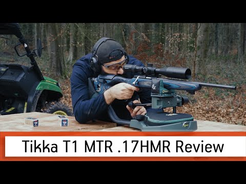 Tikka T1X 17 HMR Review Part 1 (With Shooting)!