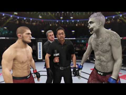 Khabib Nurmagomedov vs. Dead Boy (EA sports UFC 3) - CPU vs. CPU - Crazy UFC 👊🤪