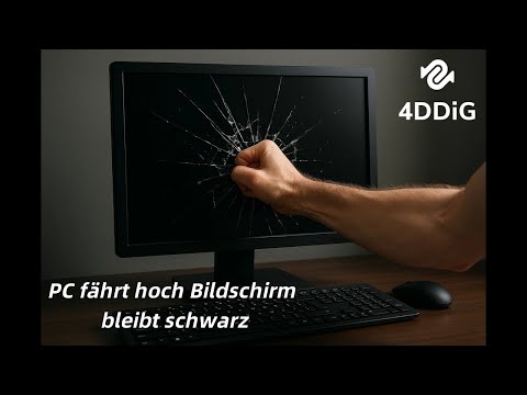 PC fährt hoch Bildschirm bleibt schwarz Windows 11? Das hilft!