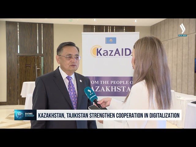 Kazakhstan, Tajikistan strengthen cooperation in digitalization