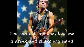 Bruce Springsteen - Nothing man (lyrics)