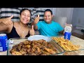 MUKBANG DRUMSTICKS AND FRIES FT MY DOWN SYNDROME BROTHER