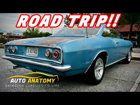 Heading to Corvair Springfest 2023 with the FLOODED 1965 Corvair + brake and wheel upgrades!