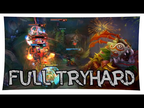 Full Tryhard | Kog'Maw | richtig intelligente Gegner am Start