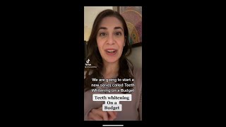 #teethwhitening on a budget🦷✨