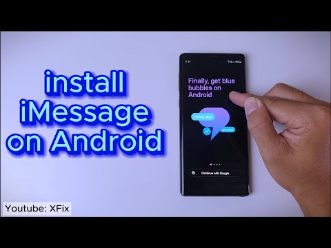 How to install iMessage on Android