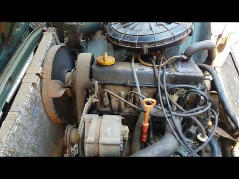 Motor Ap 1.8 etanol ligando a ventoinha  em um Del Rey Belina 90