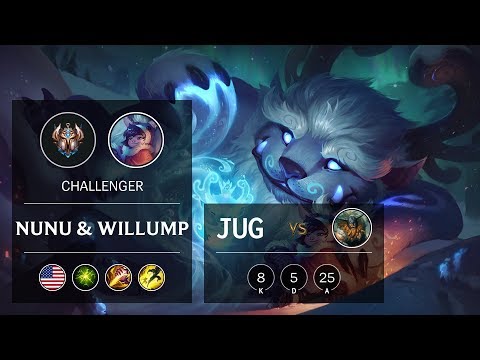 Nunu & Willump Jungle vs Olaf - NA Challenger Patch 9.13
