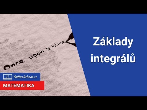Základy integrálů - integrační vzorce a souvislost s derivacemi | 1/20 Integrály | Matematika