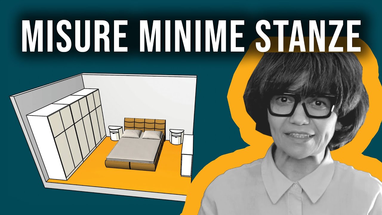 La GRANDEZZA MINIMA delle STANZE - MISURE del SOGGIORNO, CAMERE da LETTO, etc.