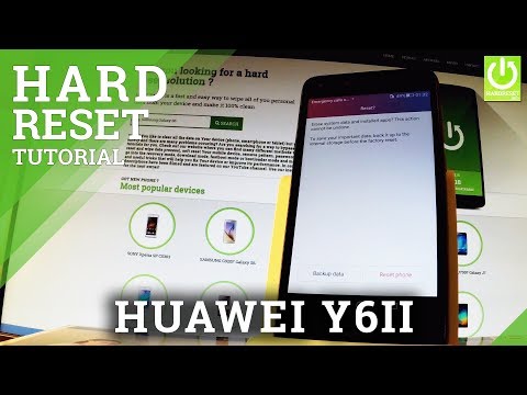 How to Format HUAWEI Y6II - Hard Reset / Restore / Delete Data