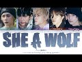 WayV (威神V) - 'She A Wolf' Lyrics (Color Coded_Han_Rom_Eng)