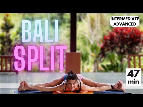 Bali SPLIT - Morning Class Intermediate/Advanced Yoga - 52min