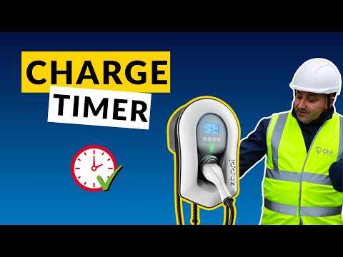 How to set the charge timer on your Zappi car charger