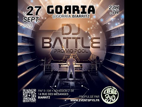 GORRIA Live! Dj Battle (27-09-2024) Dj 2z