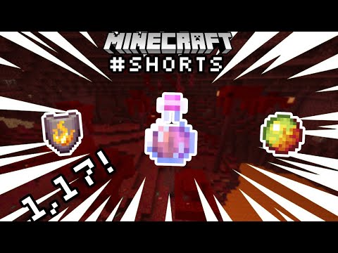 3 Way to Easily Get Fire Resistance Potions in Minecraft 1.19 #shorts