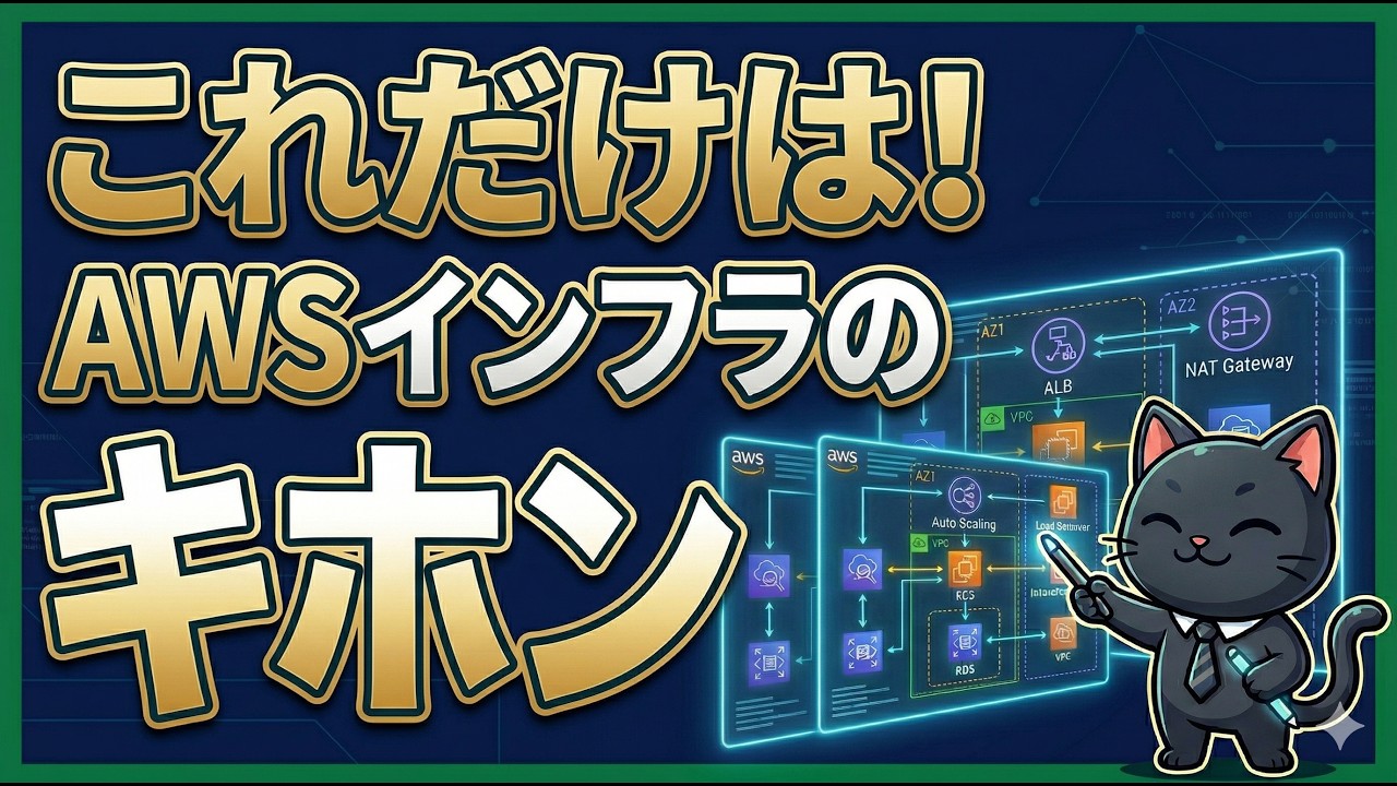 これだけは！AWSインフラのキホン
