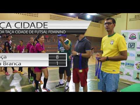 FINAL TAÇA CIDADE FUTSAL FEMININO 2017