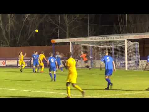 ⚽️ Bury Town FC U23🔵(3) v Barking FC U23🟡(1) - Isthmian League Dev North [Thu 03Feb22] GOALS
