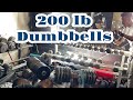 Took 200lb dumbbells for a spin