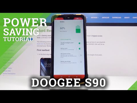 How to Activate Power Saving Mode in DOOGEE S90 – Extend Battery Life