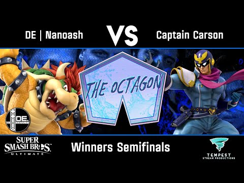 DE | Nanoash (Bowser) vs Captain Carson (Captain Falcon) - Winners Semifinals - The Octagon #12