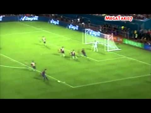 Barcelona - 42 passes 1 goal