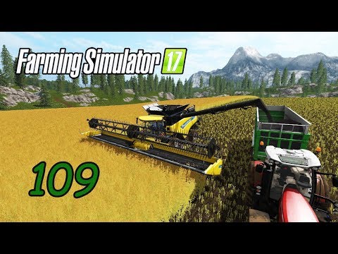 FS17 ● Карта - Goldcrest Valley ● Серия 109 - Уборка большого поля