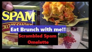 How to make a Spam Omelette / Eat Brunch with Me