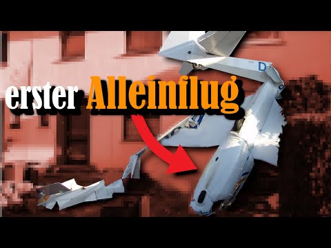 Erster Alleinflug endet als Tragödie | Absturz einer Schleicher ASK-13