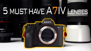 Download lagu 5 MUST HAVE LENSES for the SONY A7IV! mp3