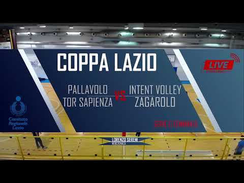 FINALE COPPA LAZIO F - Fipav Lazio 2021: Pallavolo Tor Sapienza-Intent Zagarolo