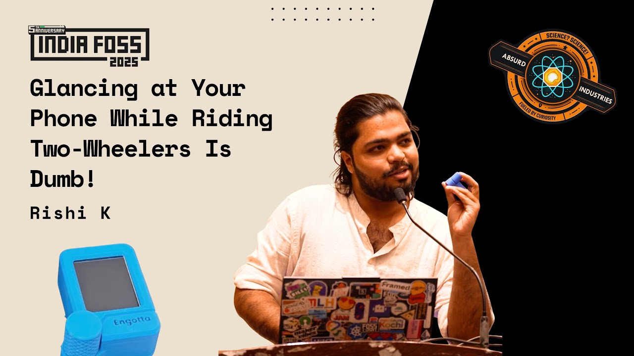 Because Glancing at Your Phone While Riding 2 Wheelers Is Dumb !!!