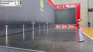 Final del individual sub 22. Julen Urkijo vs Camiade – 29/08/2025