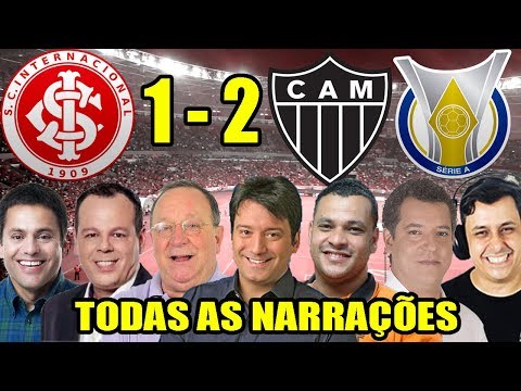 Todas as narrações - Internacional 1 x 2 Atlético-MG / Brasileirão 2018