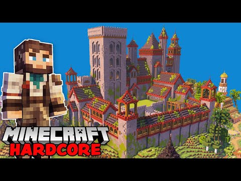 Shocking Build: Medieval Castle in Minecraft Hardcore 1.20