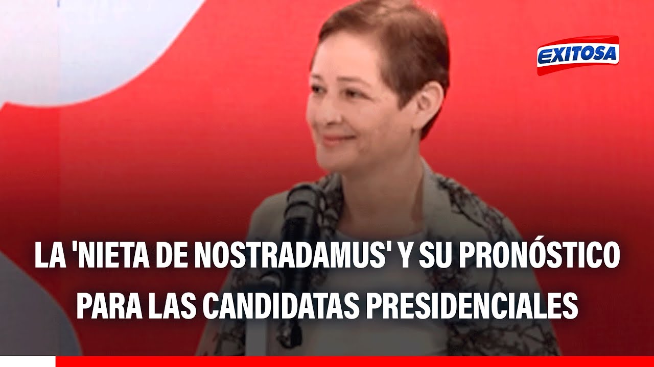 🔴🔵 Tres mujeres buscan la Presidencia: La 'Nieta de Nostradamus' lanza IMPACTANTE PRONÓSTICO
