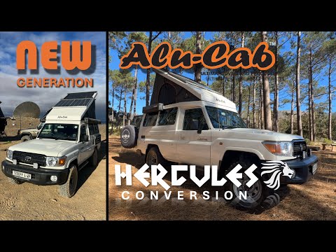 AluCab's New Hercules Roof Conversion #troopyinafrica #alucab #herculesroofconversion