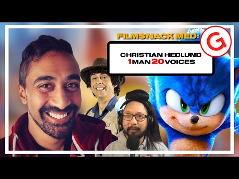 Filmsnack med @1man20voices ! Röstskådespelare, översättning, Sonic och annat FilmDravel 🤩!