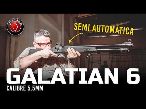 Carabina PCP Hatsan Galatian 6 Auto 5.5mm