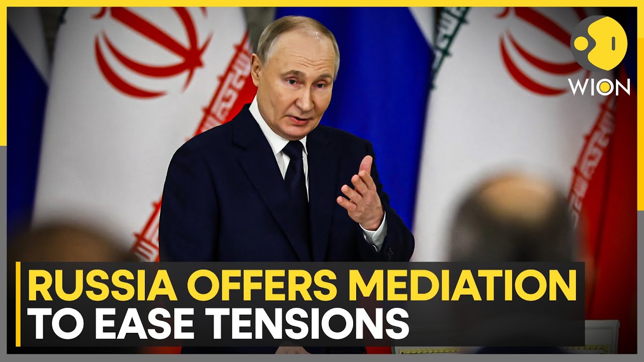 Russia Mediates Iran-Israel as U.S. Carrier Heads West | WION