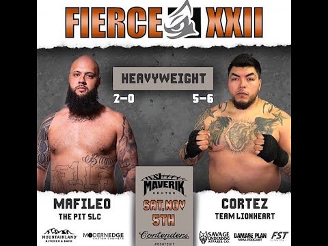 Kent Mafileo Vs Luis Cortez - Fierce Fighting Championship 22