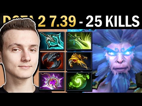 Monkey King Gameplay Miracle with 25 Kills and Butterfly - TI14