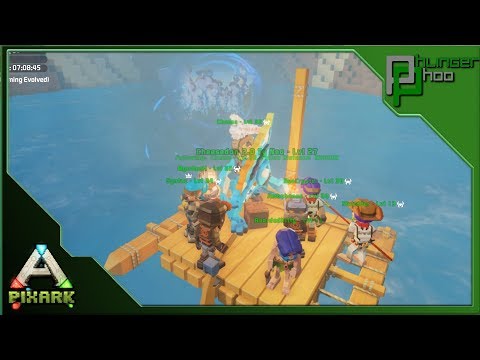 PIXARK w/GE 2 - RAFT JOURNEY TO A NEW LAND - ICHTHYOSAURUS TAMING