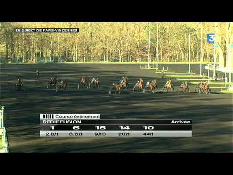 Prix de Belgique 2012 - Royal Dream (Jean-Philippe Dubois) - Quinté du 15/01/2012 à Vincennes